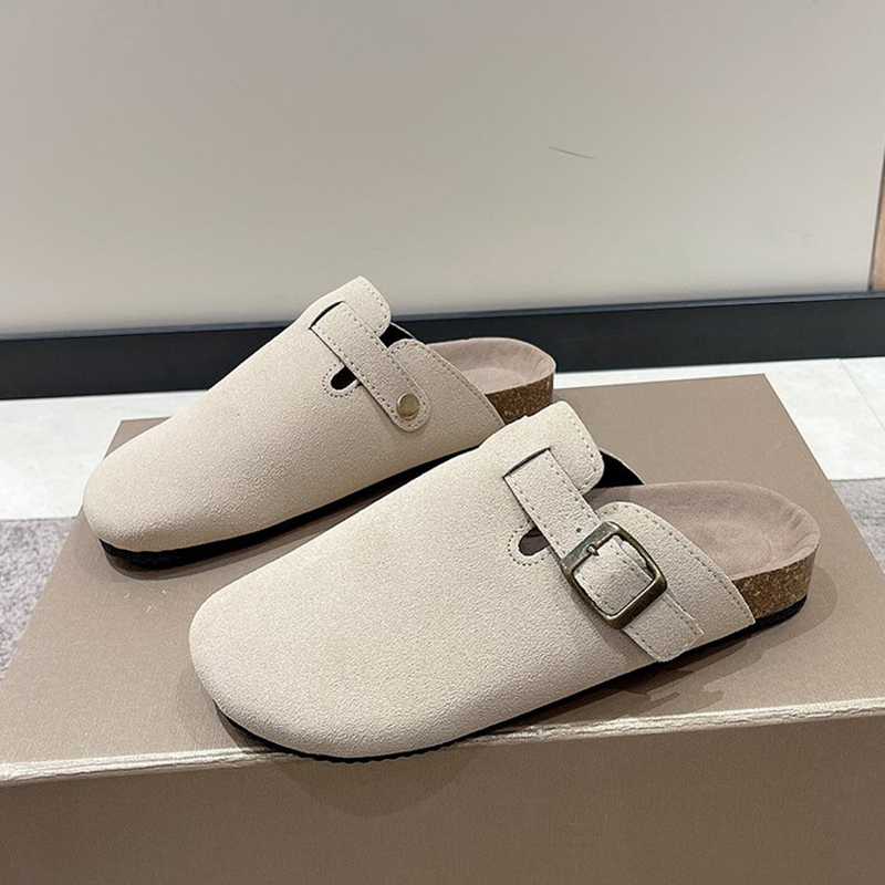 Women'S Shoes With Arch Support - Classic Beach Shoes Men's Suede Sandals