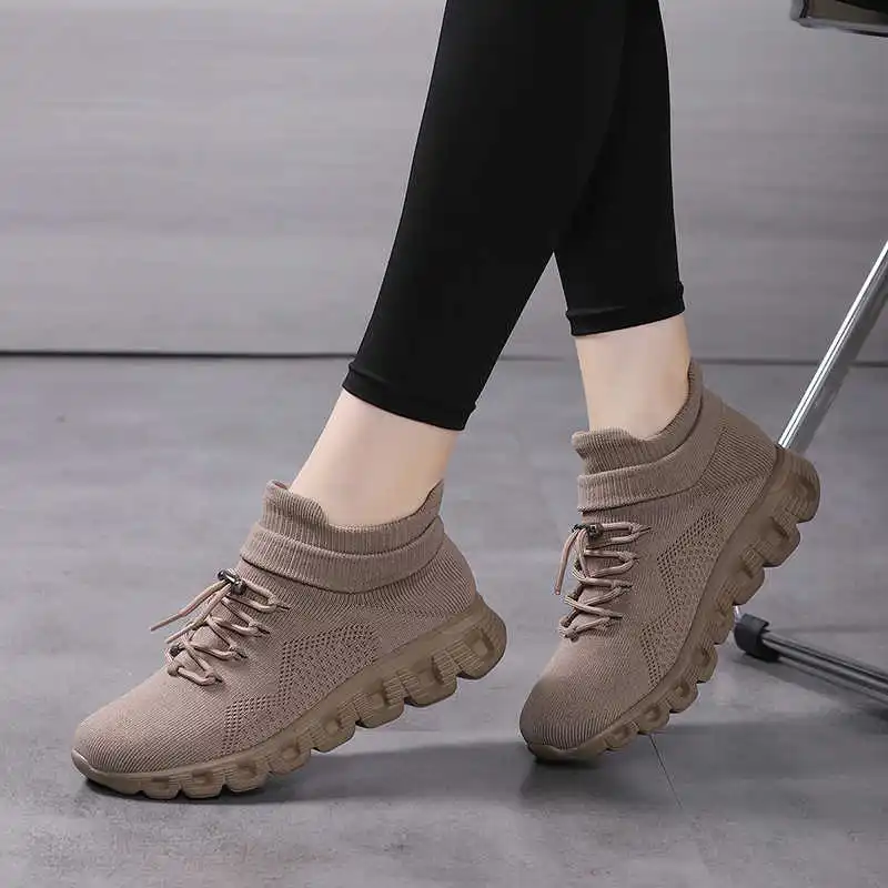 Women Shoes Tennis - Anti Slip Snowboard Boots Luxury High