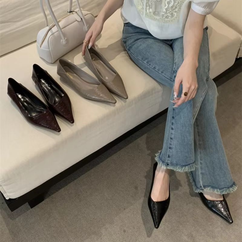Women Shoes Sandals - Women Summer Pointed Toe Basic Shoes