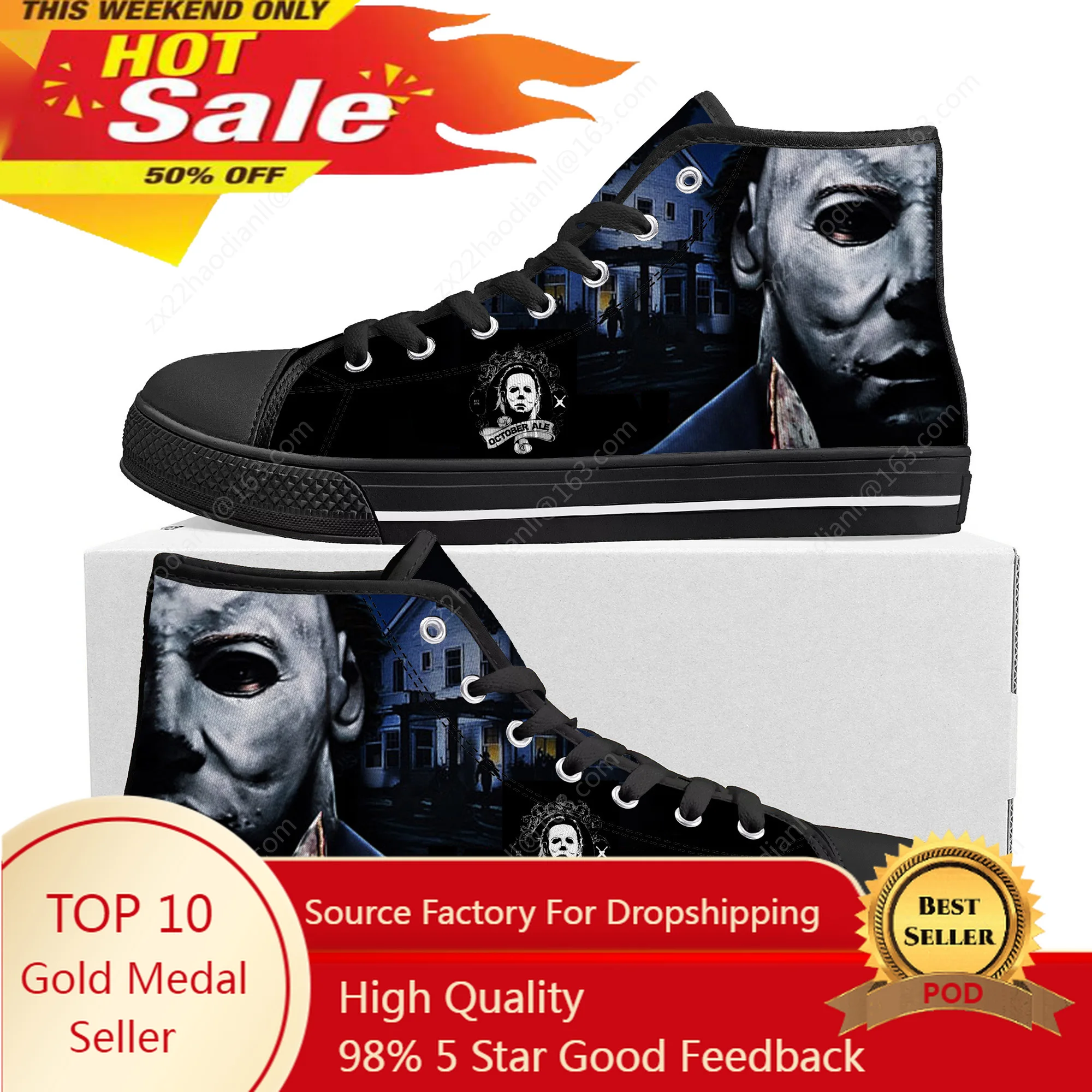 Women Shoes Myer - Michael Myers High Top Quality Sneakers