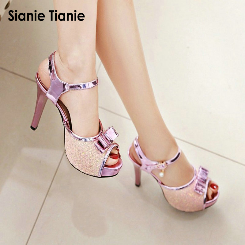 Gladiator Sandal Women - Sianie Tianie summer thin high heels