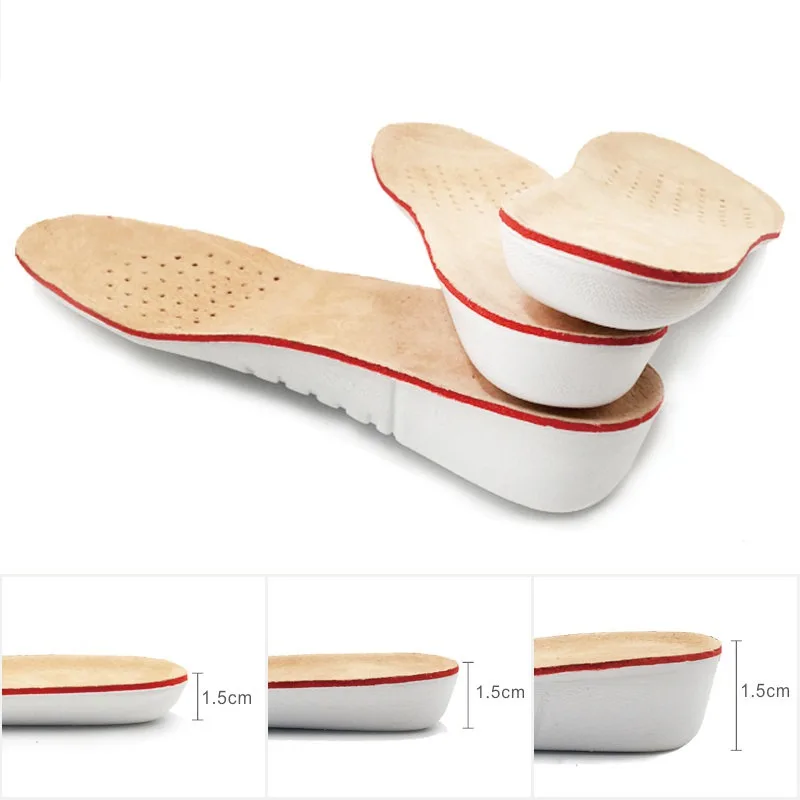 Women'S Shoes With Arch Support - 1Pair Height Increase Insole Men Woman