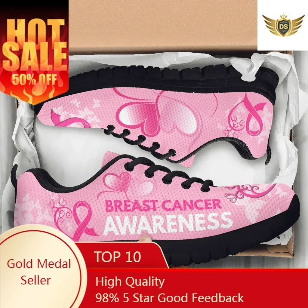 Women Shoes Tennis - Women's Tennis Shoes Breast Cancer Awareness