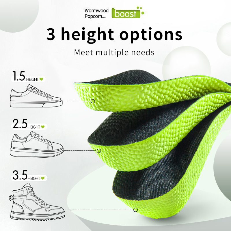 Women'S Shoes With Arch Support - Memory Foam Height Increase Insoles for