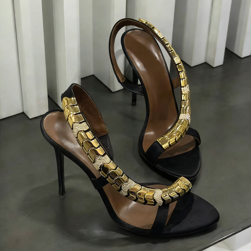 Luxury Rhinestones Sequined Sa - Gladiator Sandal Women review and price