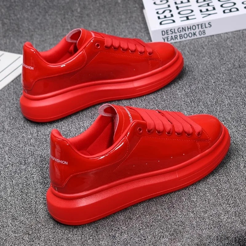 2025 Lacquered White Casual Sh - Women Shoes Tennis review and price