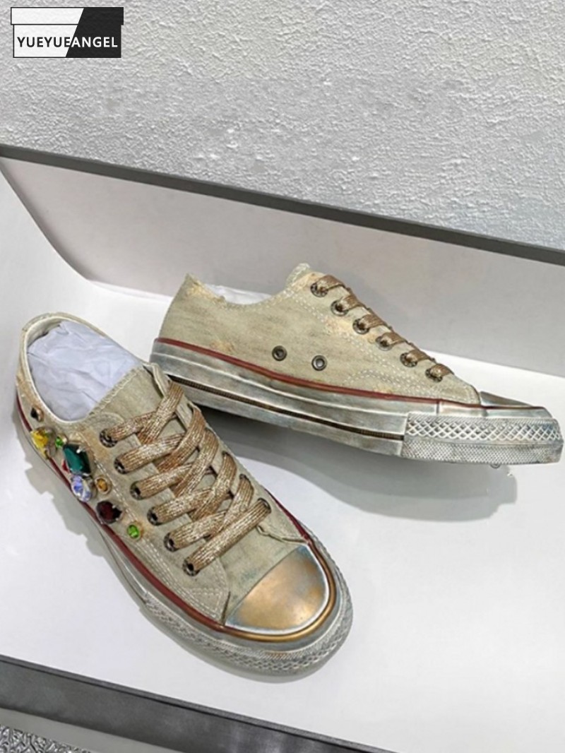 Vintage Women Low Cut Lace Up  - Women Shoes Joggers review and price