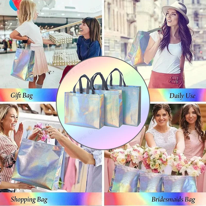 10/20PCS Holographic Non Woven - Women'S Shoes Back To School review and price