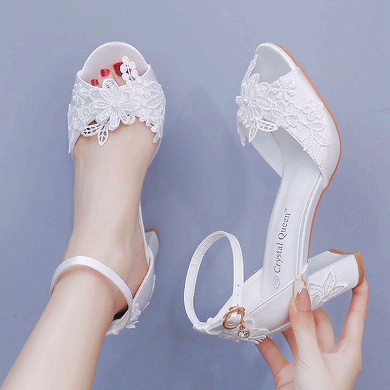Women White Silk High Heels Su - Gladiator Sandal Women review and price
