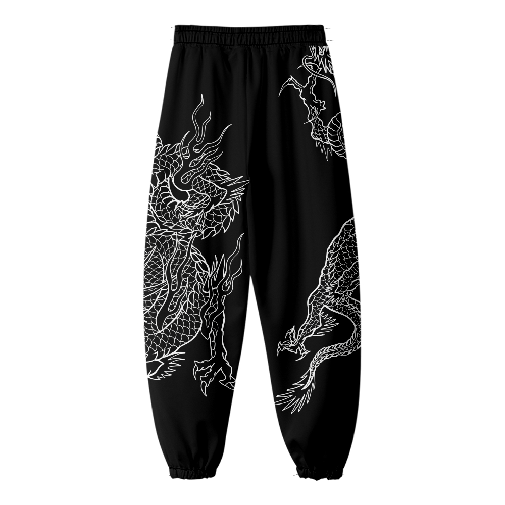 Anime Dragon 3D Sweatpants Fas - Women Shoes Joggers review and price