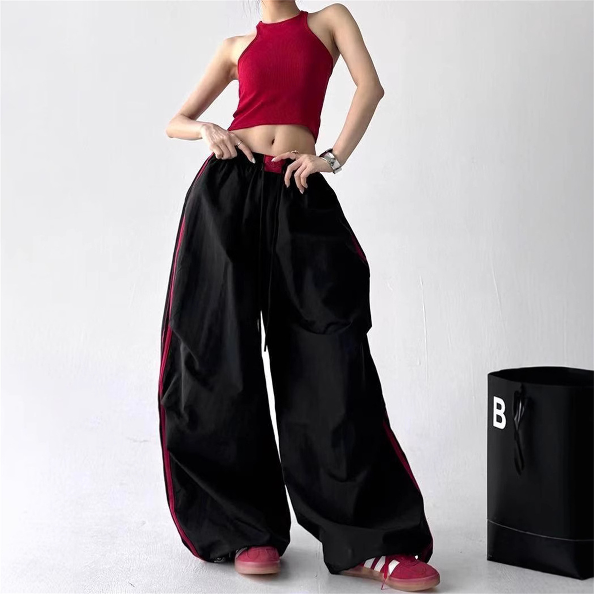 Women Cargo Loose Joggers Pant - Women Shoes Joggers review and price