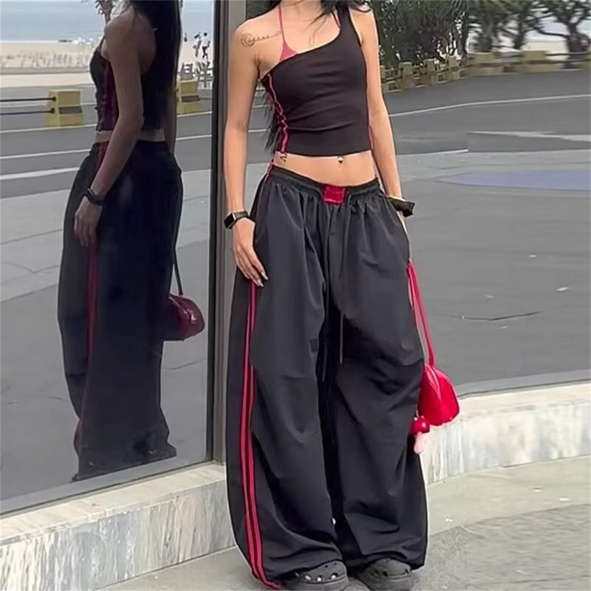Women Cargo Loose Joggers Pant - Women Shoes Joggers review and price
