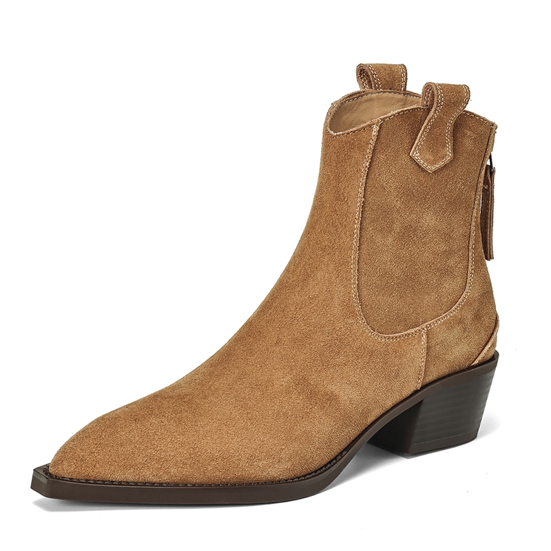 AIYUQI Women's Ankle Boots 202 - Block Heel Ankle Boots review and price