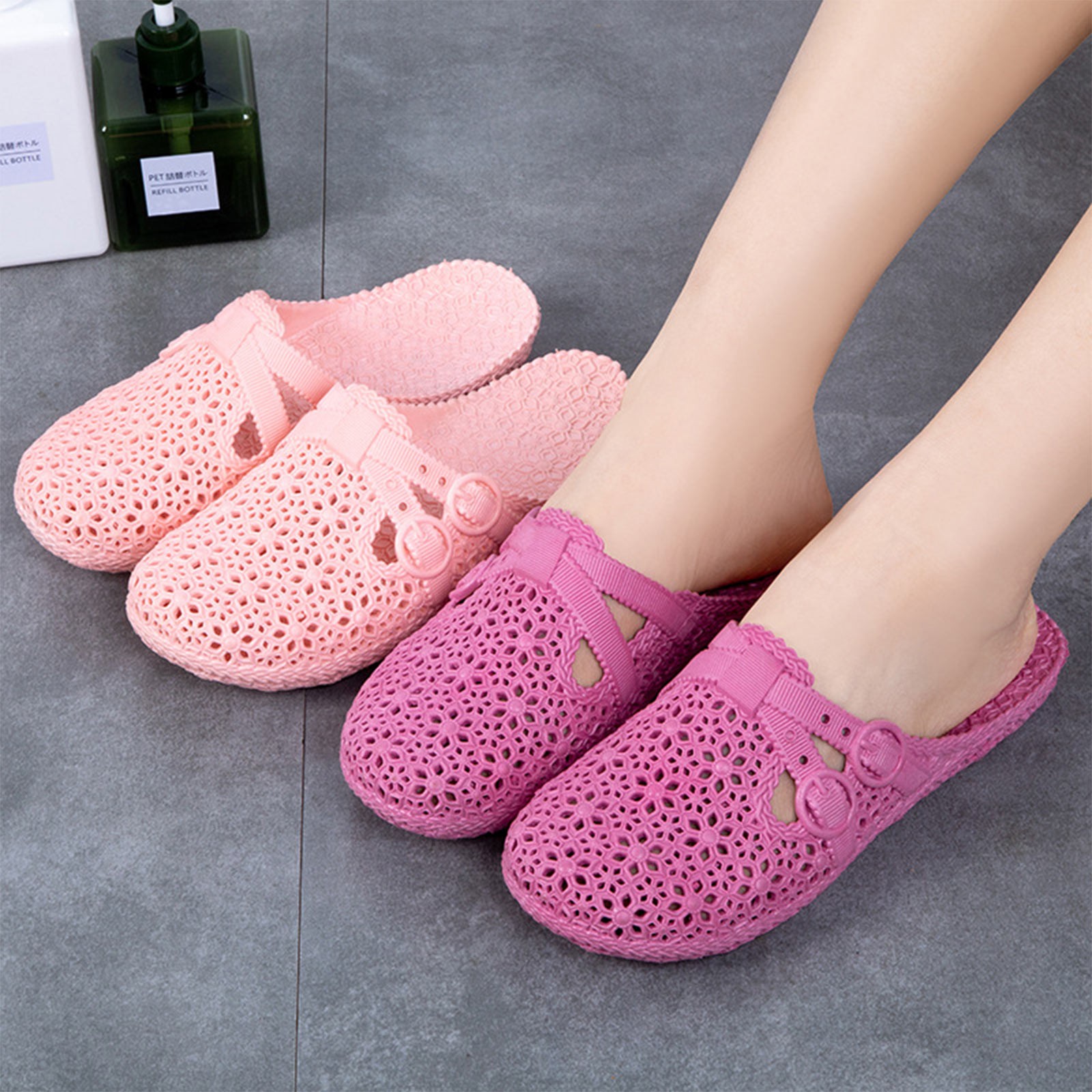 Wrap-Toe Breathable Slippers S - Women Shoes Model review and price