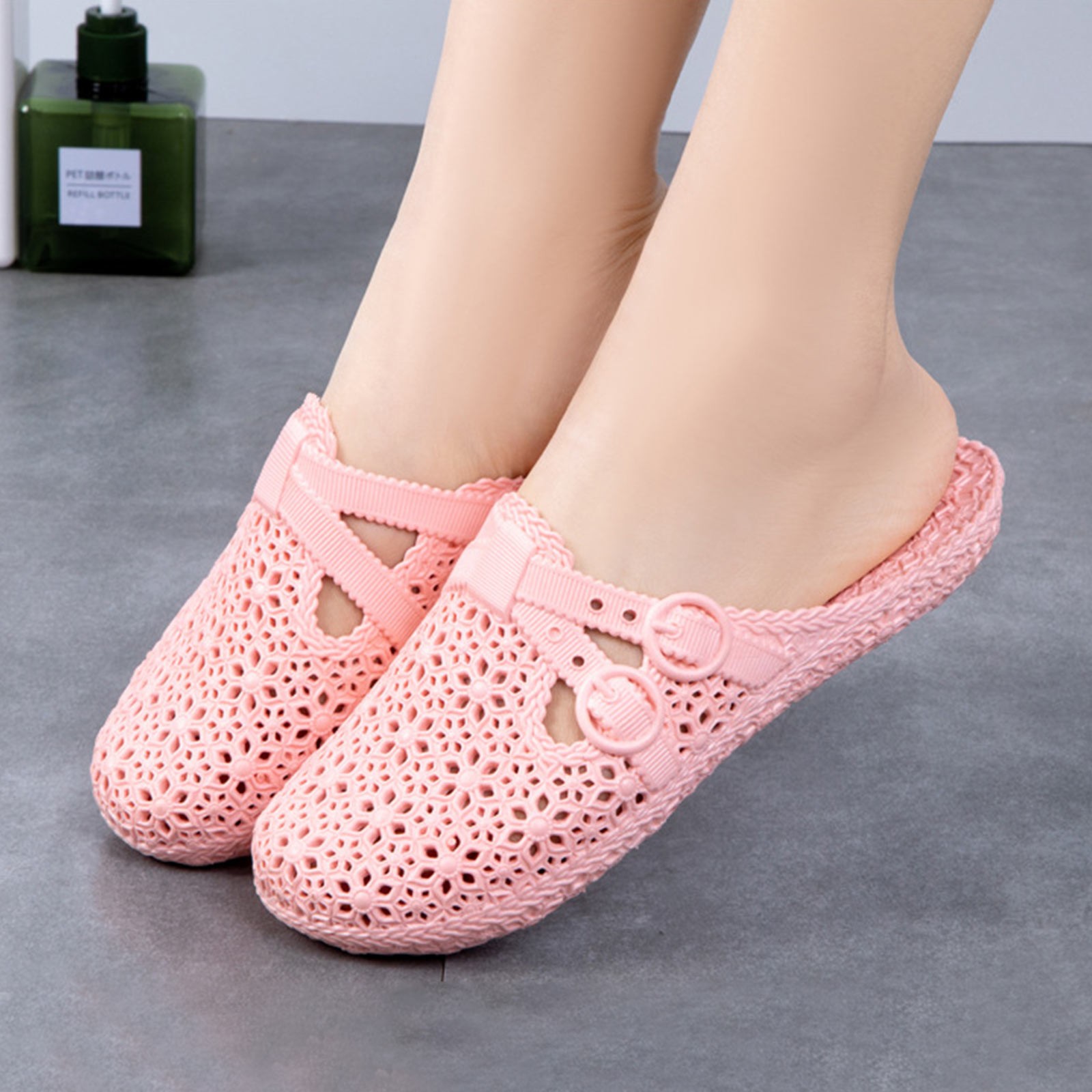 Wrap-Toe Breathable Slippers S - Women Shoes Model review and price