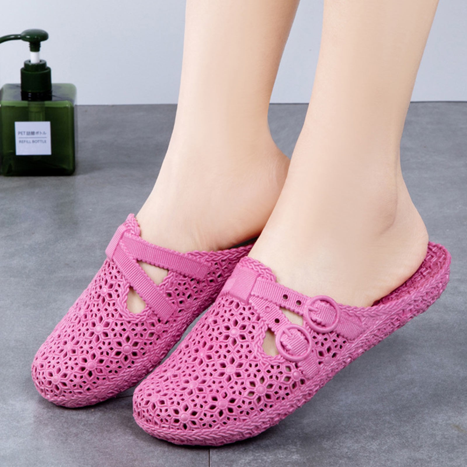 Wrap-Toe Breathable Slippers S - Women Shoes Model review and price