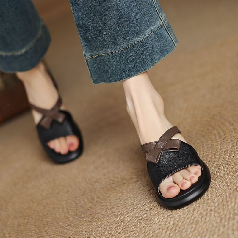 Women Mules Chunky Heels Sanda - Women Shoes Model review and price
