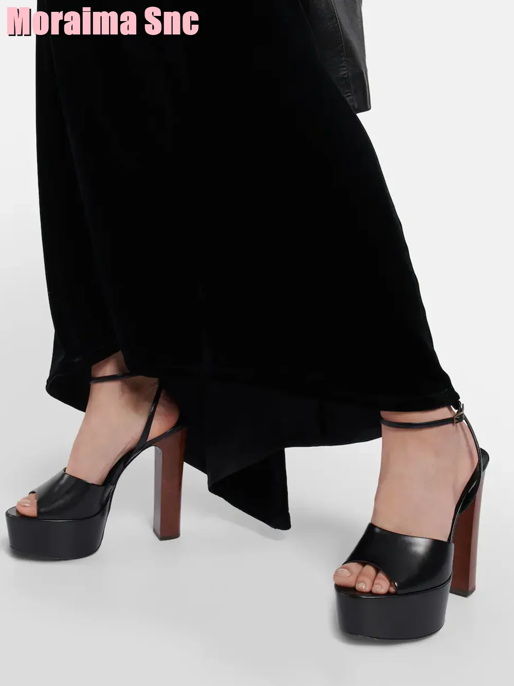 Peep Toe Platform Patent Leath - Women Shoes Model review and price