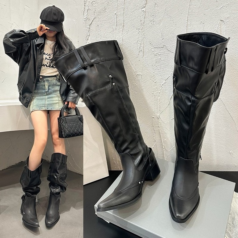 Wrapped Single Boots for Women - Block Heel Ankle Boots review and price