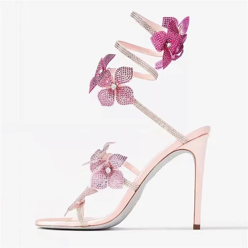 Eilyken Sexy CRYSTAL Flower Th - Gladiator Sandal Women review and price