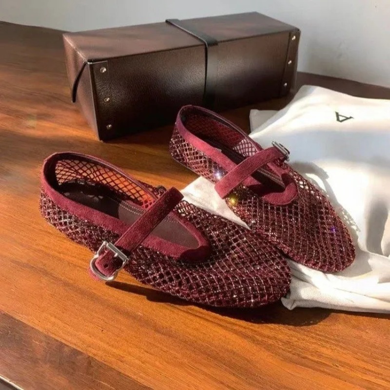 Hollow Rhinestone Baotou Sanda - Women Shoes Sandals review and price