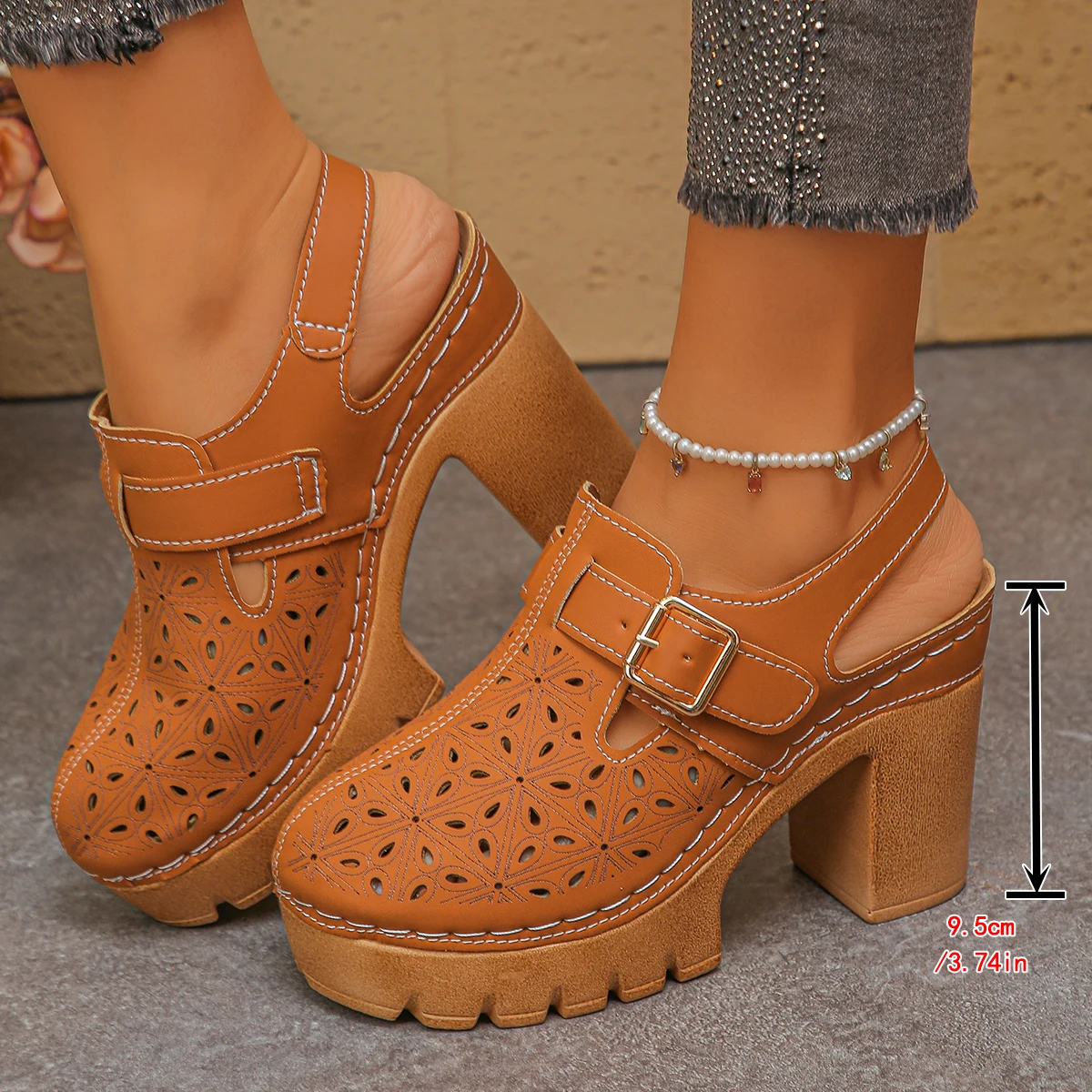 Large Size Women's Thick Heel  - Women Shoes Model review and price