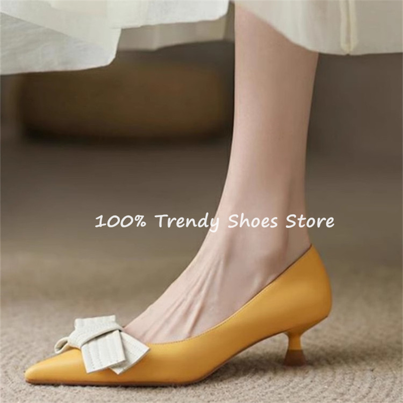 Butterfly Knot Decor Women Sli - Women Shoes Sandals review and price