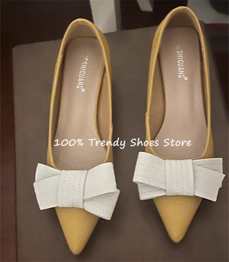 Butterfly Knot Decor Women Sli - Women Shoes Sandals review and price