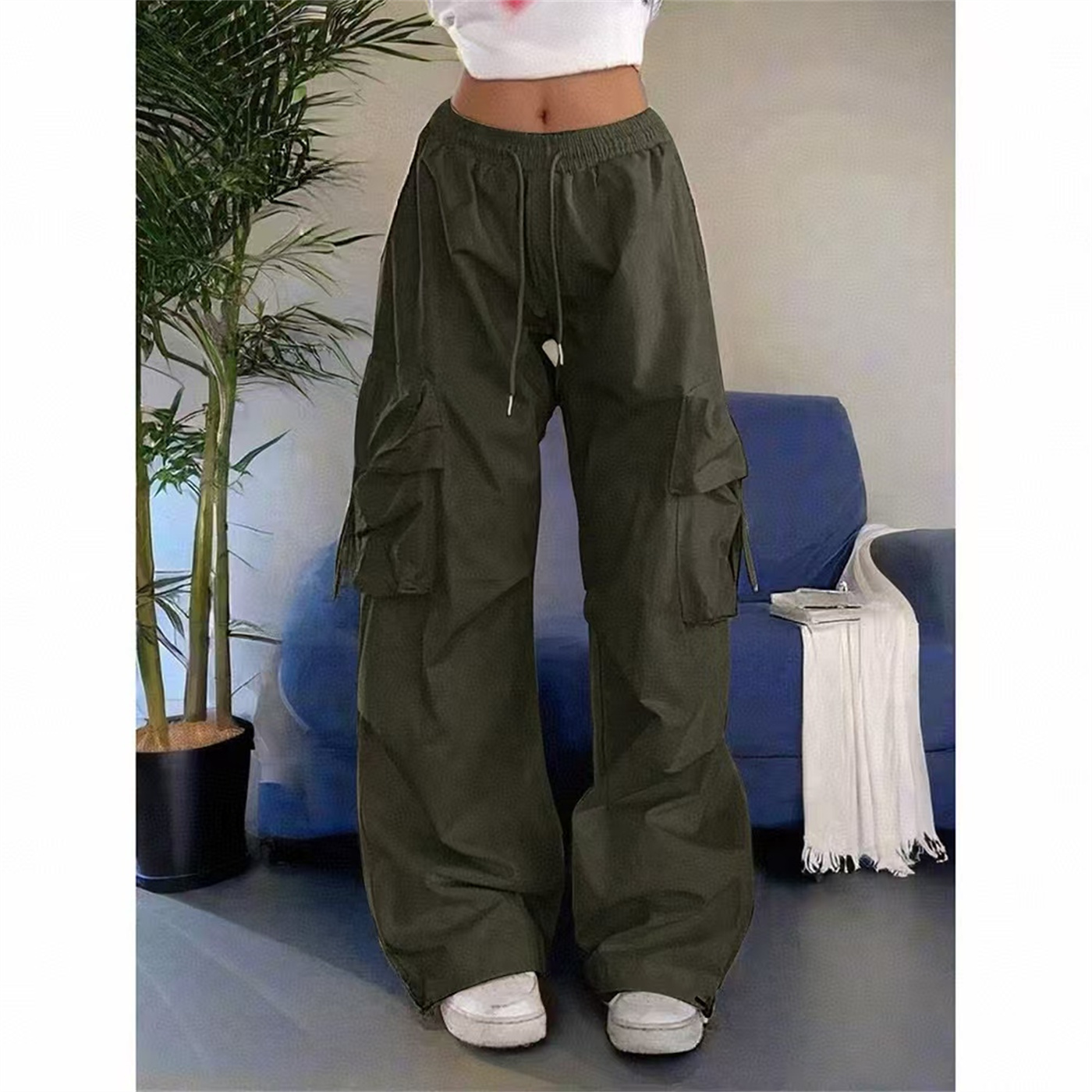 Oversized Pocket High Street P - Women Shoes Joggers review and price