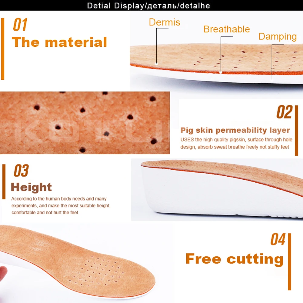 1Pair Height Increase Insole M - Women'S Shoes With Arch Support review and price