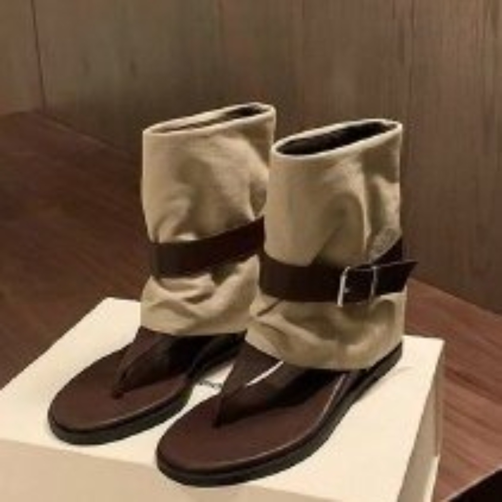 Vintage Color Block Toe Ring S - Block Heel Ankle Boots review and price